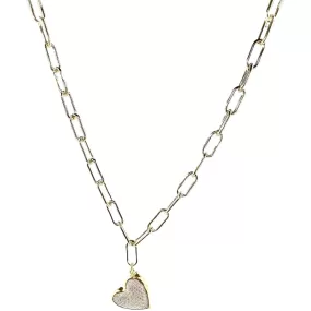 Bria Heart Diamond Necklace