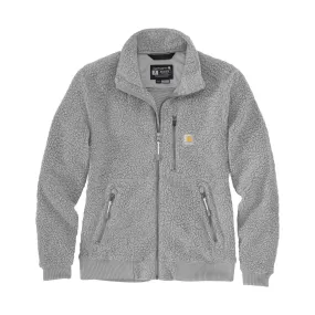 Carhartt Women's Sherpa Fleece Jacket - Asphalt/Malt Heather