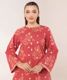 Embroidered Jacquard Shirt