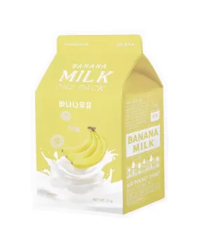 Mascarilla facial A'Pieu Banana Milk One Pack 21g