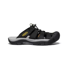 MEN'S NEWPORT SLIDE - BLACK/KEEN YELLOW