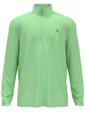 Mens Solid Sun 1/4 Zip Pullover