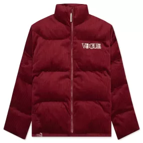 Puma x Vogue Women's Oversized Puffer Jacket - Intense Red