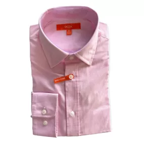 Tallia Boys Pink Solid Dress Shirt KZ0002