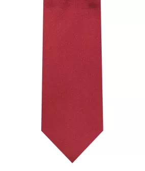 Tie & Pocket Square - Apple Red