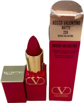 Valentino Striking Matte Lip Color Rosso Valentino 22A