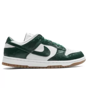 Women's Dunk Low LX - Phantom/Gorge Green/Metallic Gold